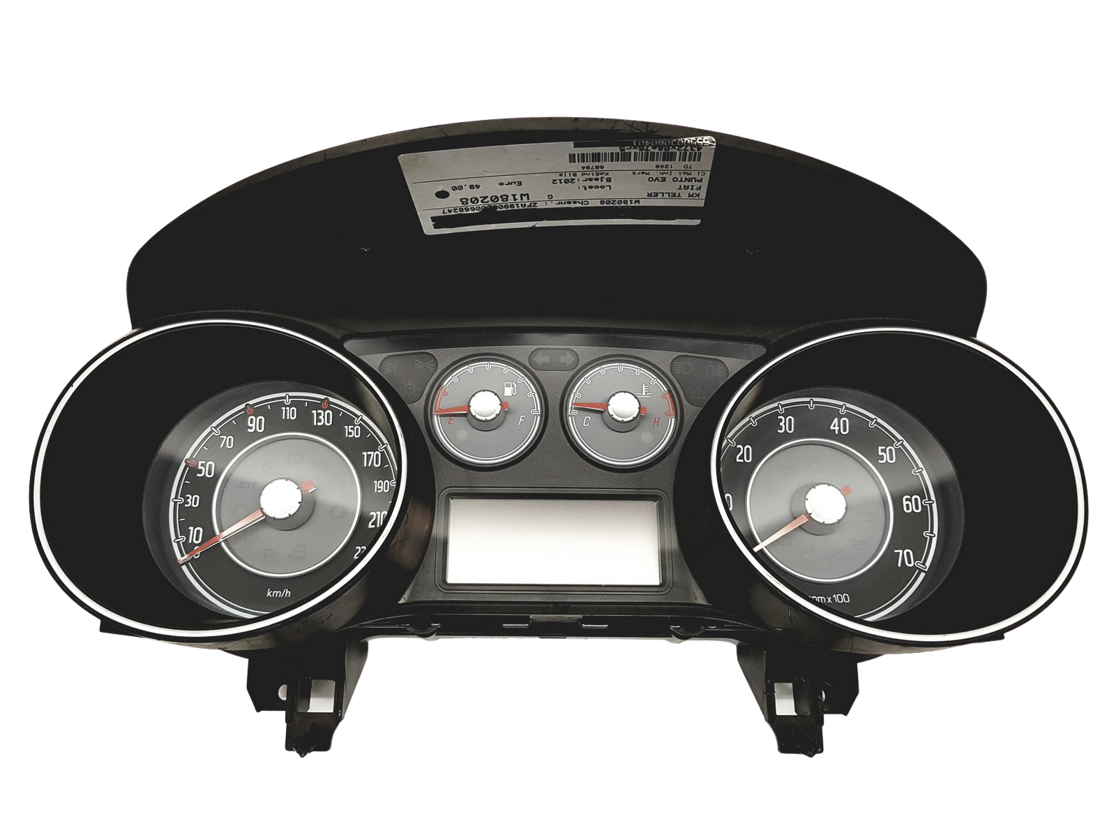 Snelheidsmeter Fiat Punto Evo 51852796 503003060200 32372 main product photo