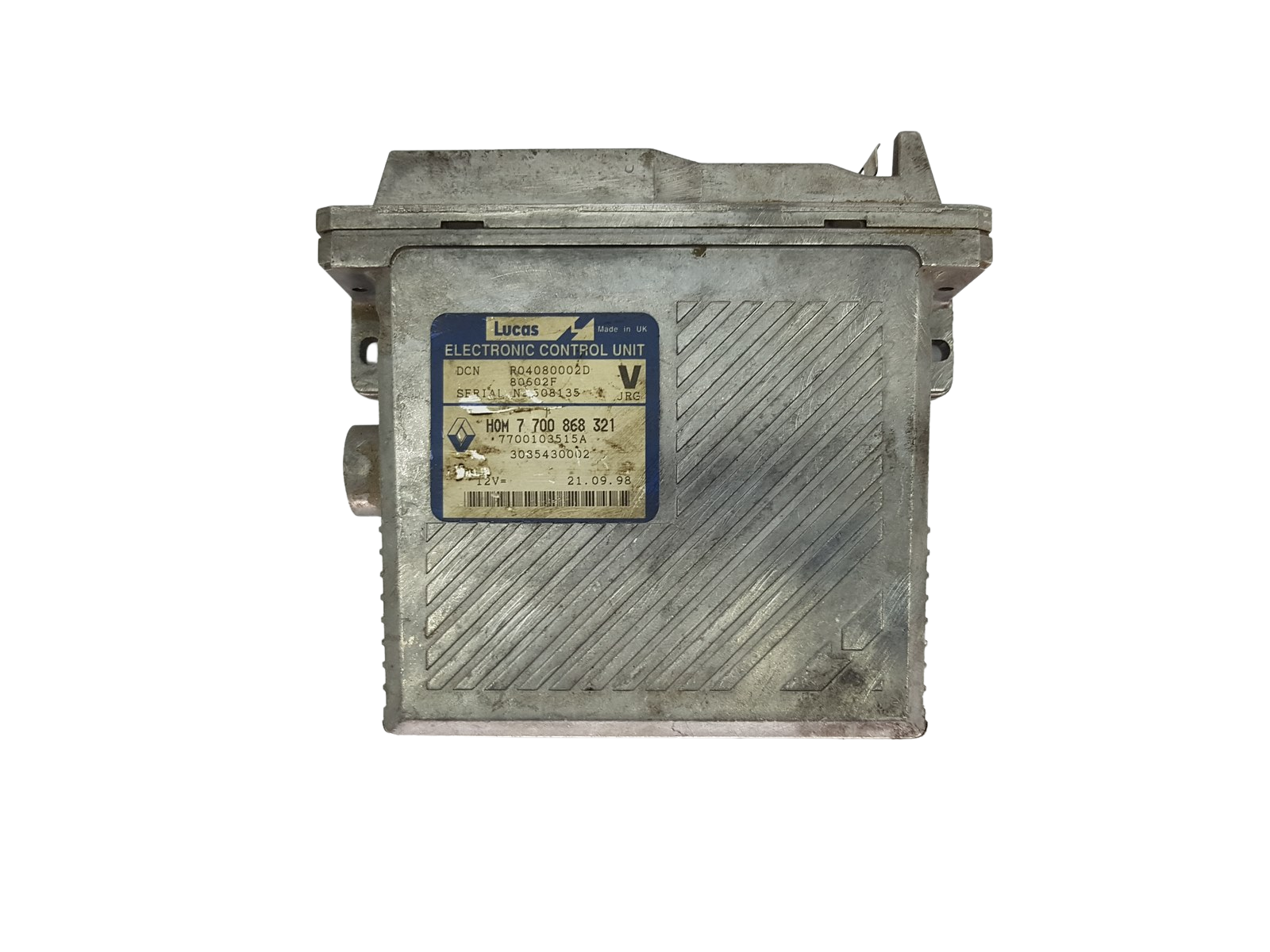 Regeleenheid 7700868321 7700103515A R0408002D 80602F Renault Lucas 17690 main product photo