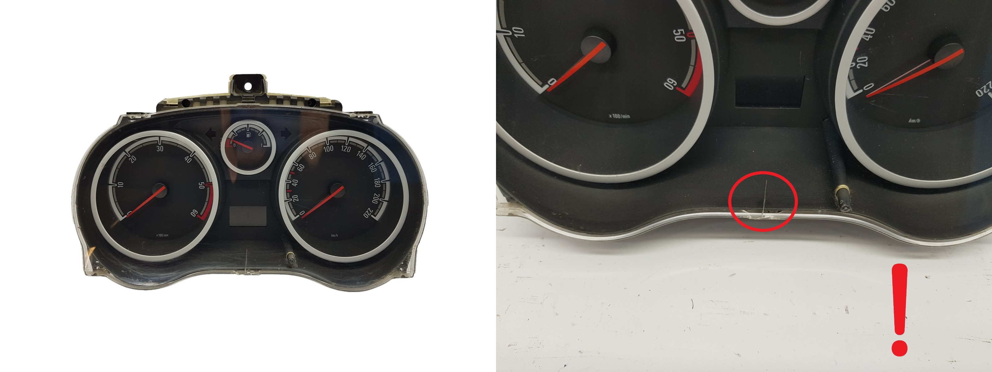 Snelheidsmeter Opel Corsa D P0013252146 28118991-0 2214 main product photo