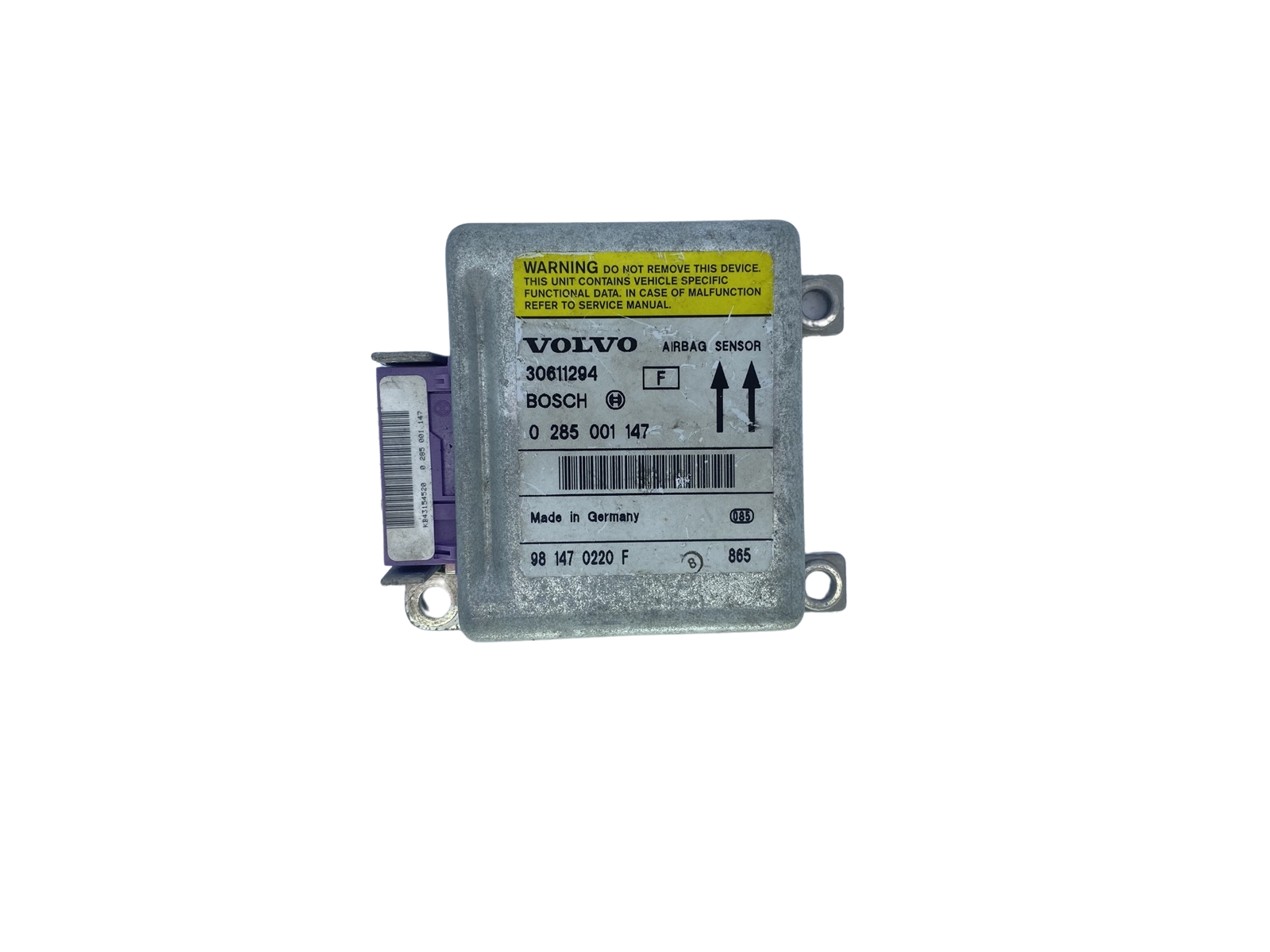 Regeleenheid 0285001147 30611294 981810266F Volvo Bosch 58568 main product photo