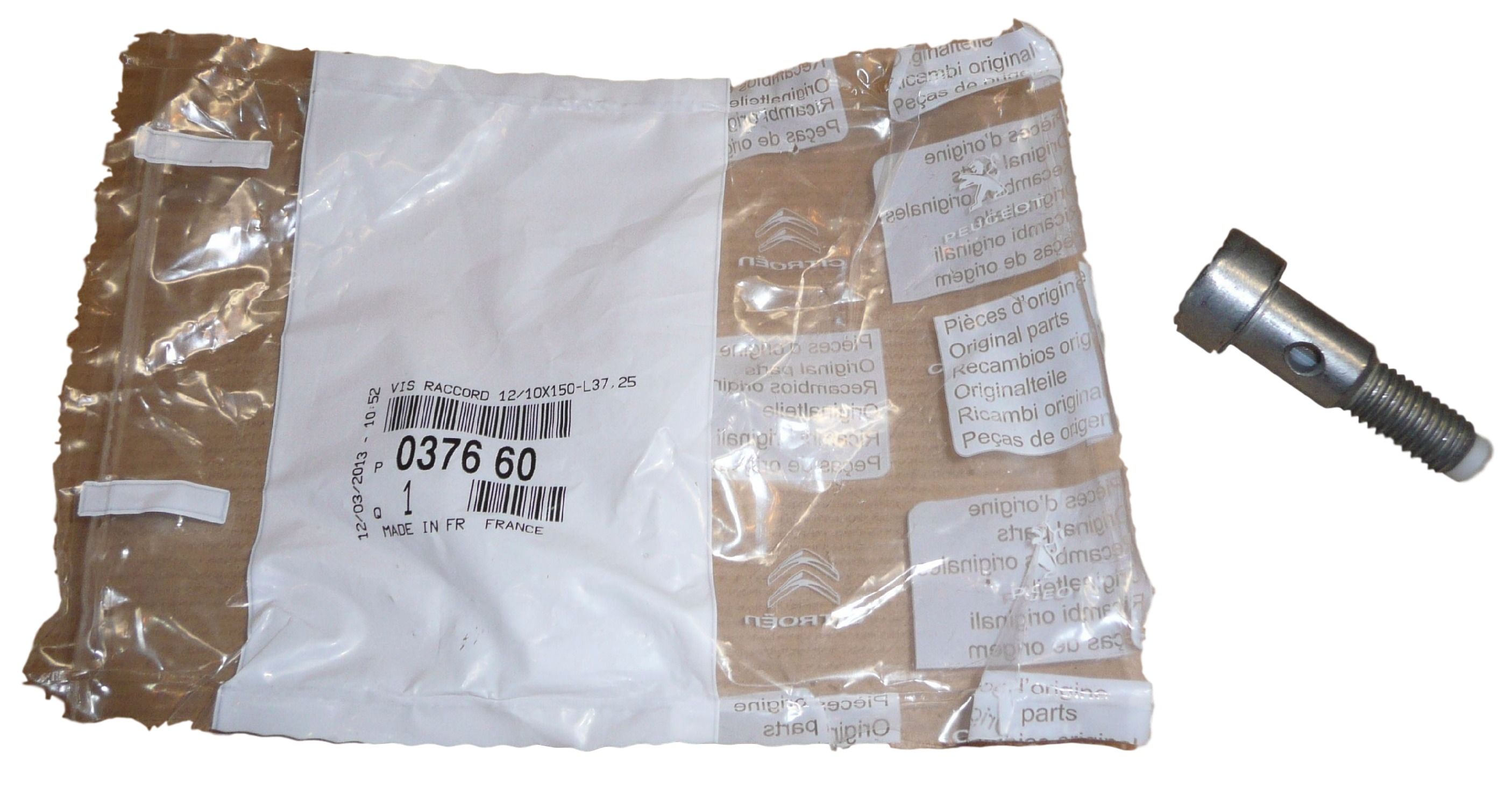 Bout Złącza Turbiny DS3 C4 207 Pertner 037660 Citroen Peugeot Origineel main product photo