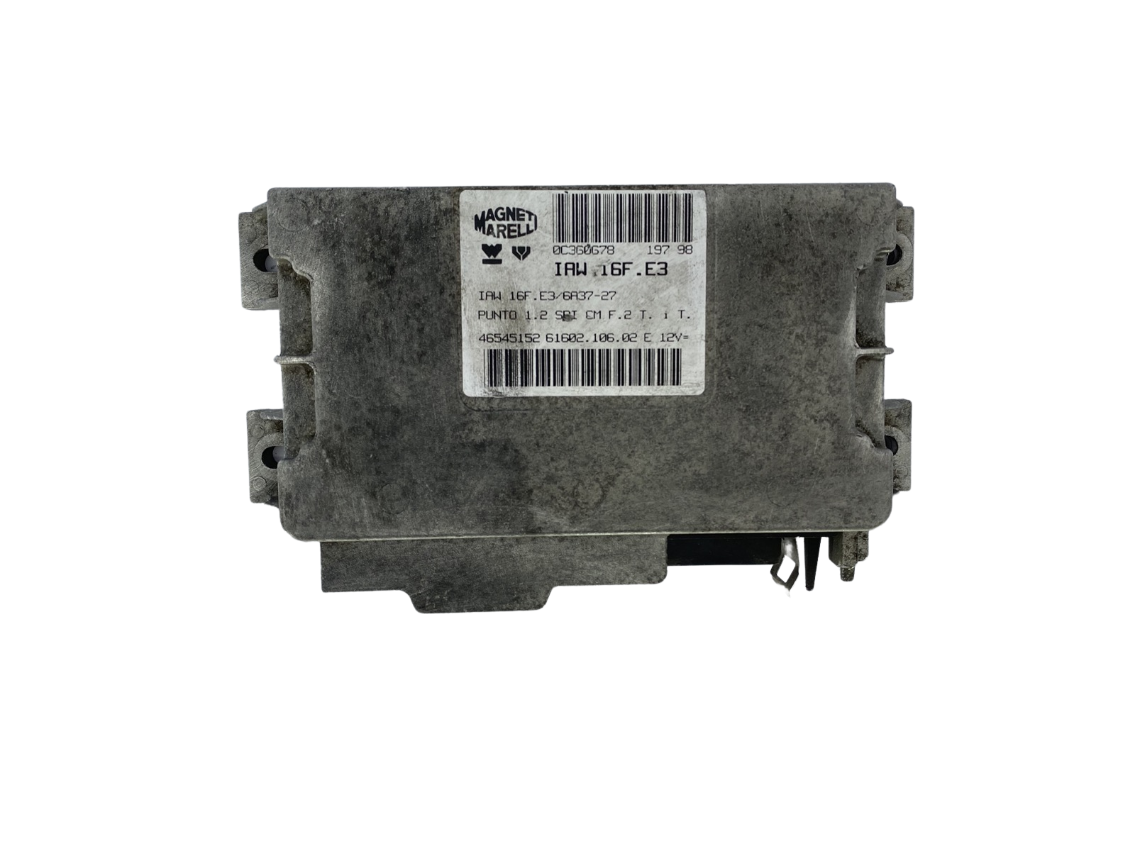 Regeleenheid IAW16F.E3 46545152 61602.106.02 Fiat Magneti Marelli 53704 main product photo