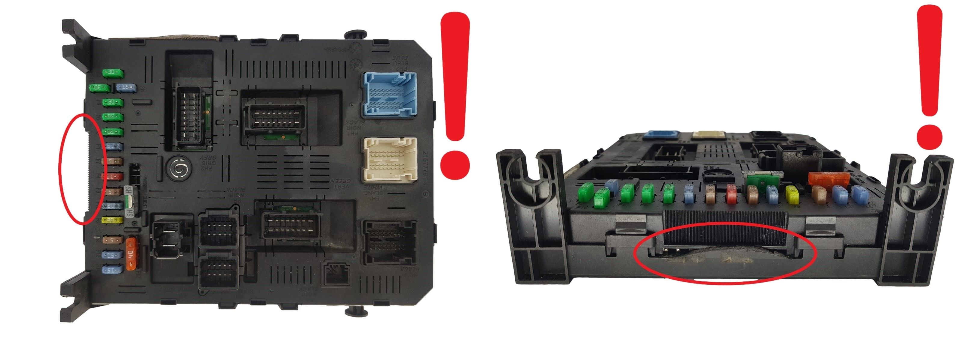 Regeleenheid BSI 2004 H05-01 9663510580 PSA Johnson Controls 1327 main product photo