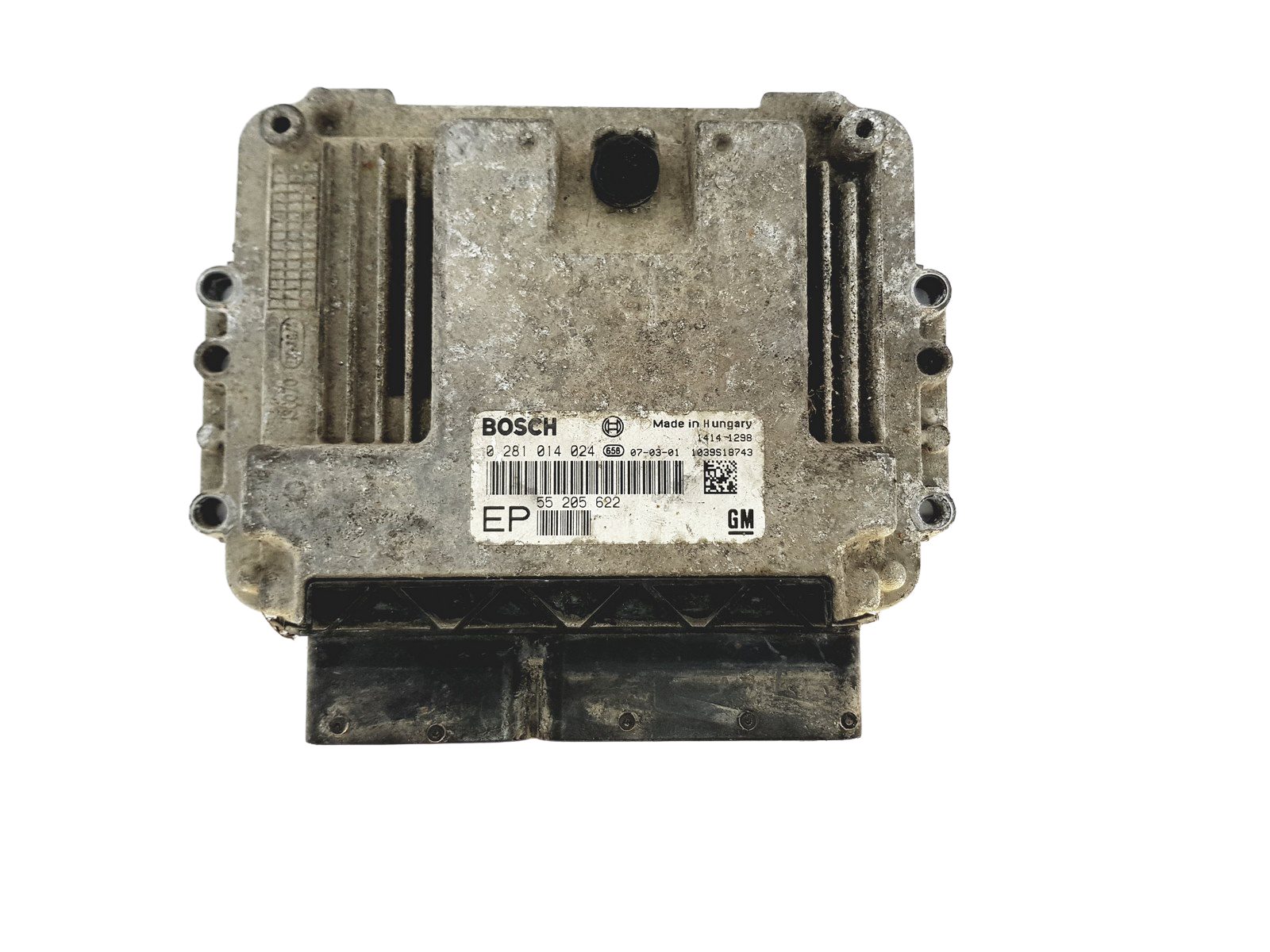 ECU Motormanagement 55205622EP 0281014024 Opel 27458 main product photo
