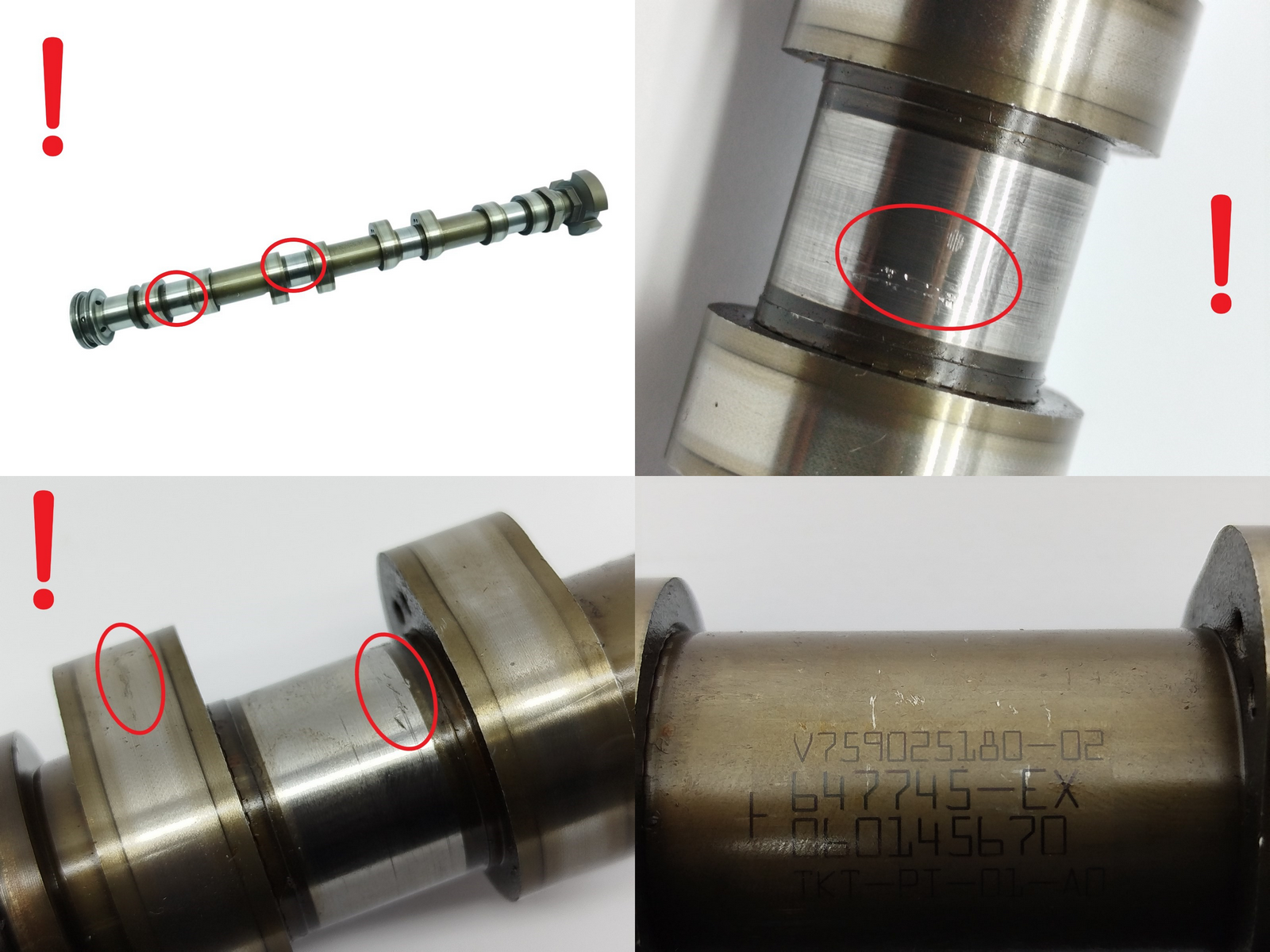 Nokkenas 0801FN V759025180 1.4 1.6 VTI Citroen Peugeot Mini 1429 main product photo