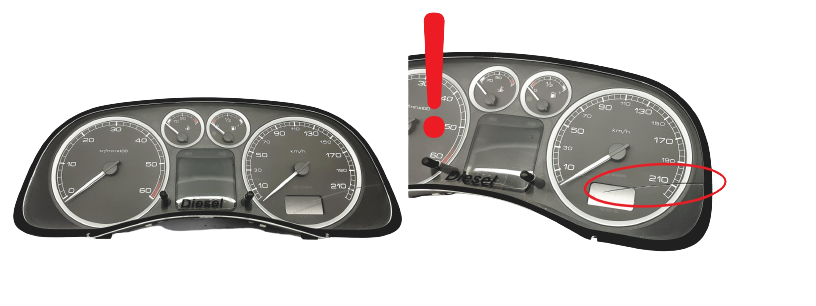 Snelheidsmeter Peugeot 307 9651299680 C 00 48089 main product photo