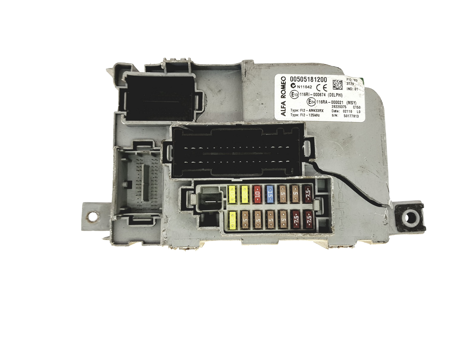 Regeleenheid BSM Alfa Romeo 00505181200 28220375 Delphi main product photo