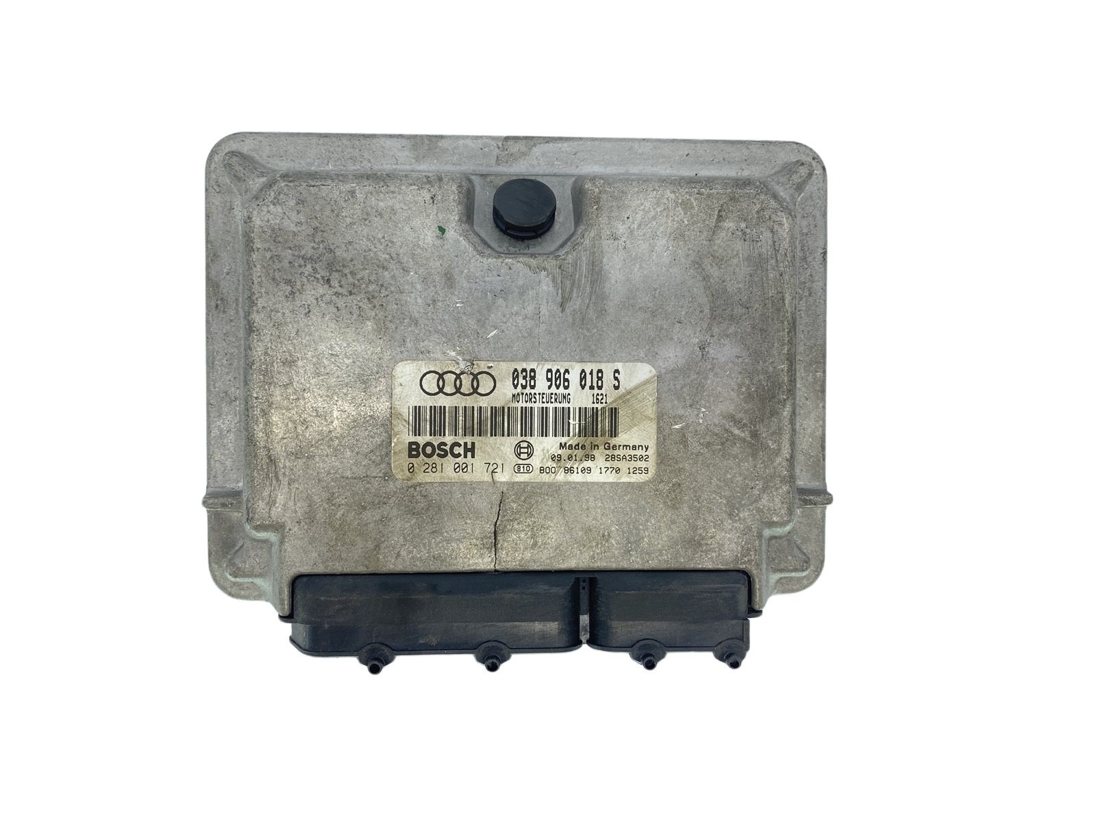 Regeleenheid 038906018S 0281001721 Audi Bosch 63382 main product photo