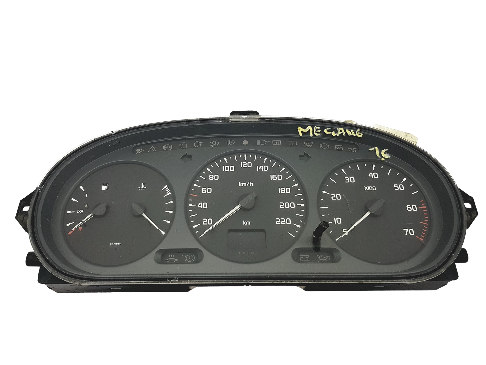 Toerenteller Megane Scenic 21578161-2 21612792-4 54367 main product photo