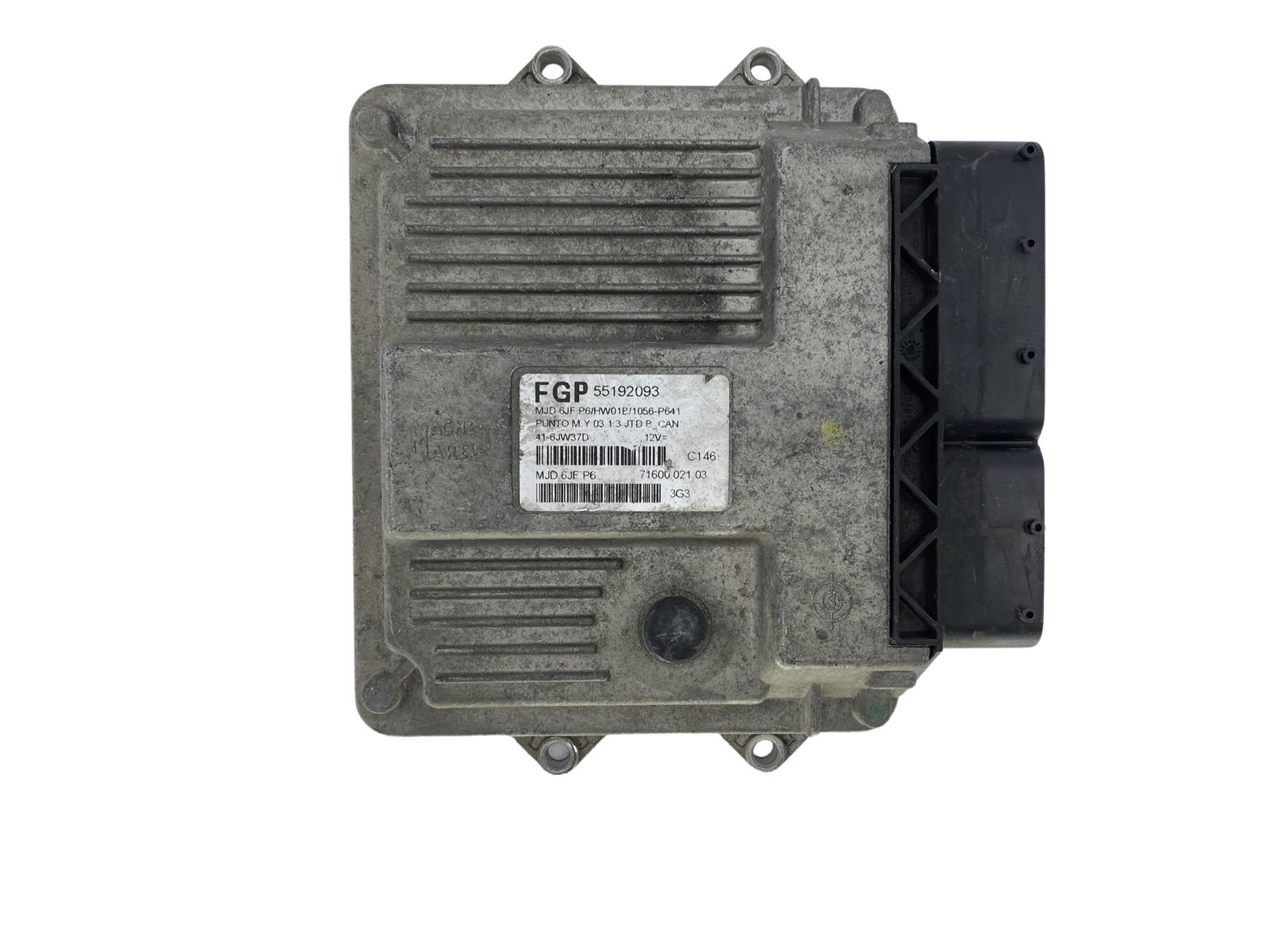 Regeleenheid MJD6JF.P6 55192093 71600.021.03 Fiat Magneti Marelli 53317 main product photo