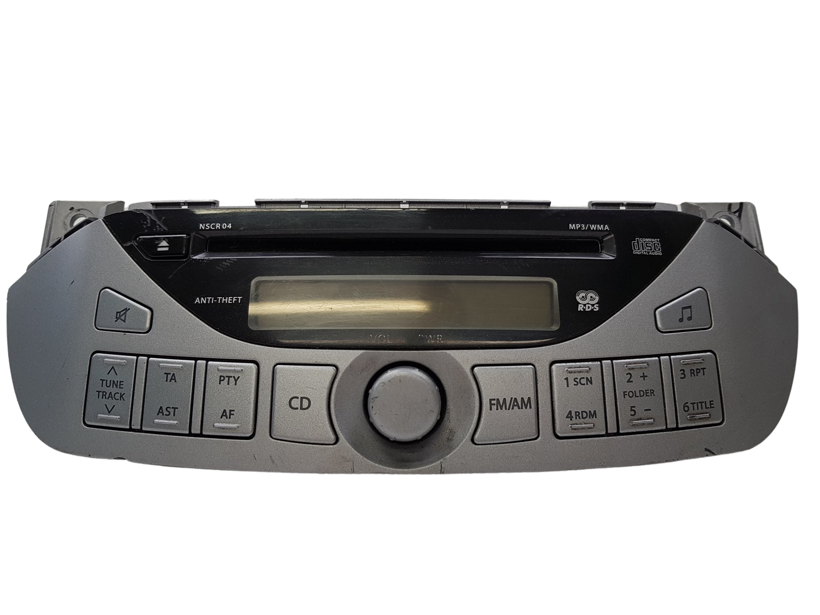 Radio Cd Mp3 Speler Nissan Pixo 39101M68K00 39101-68K0 NSCR-04 1392 main product photo