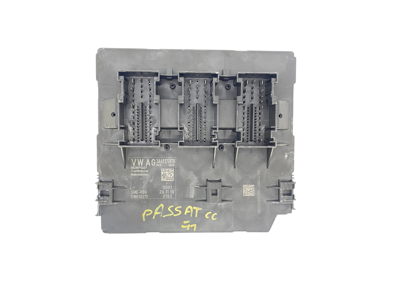 Controle-eenheid module BCMPQ47 3AA937087B 5WK50275 VW Continental 59056 main product photo