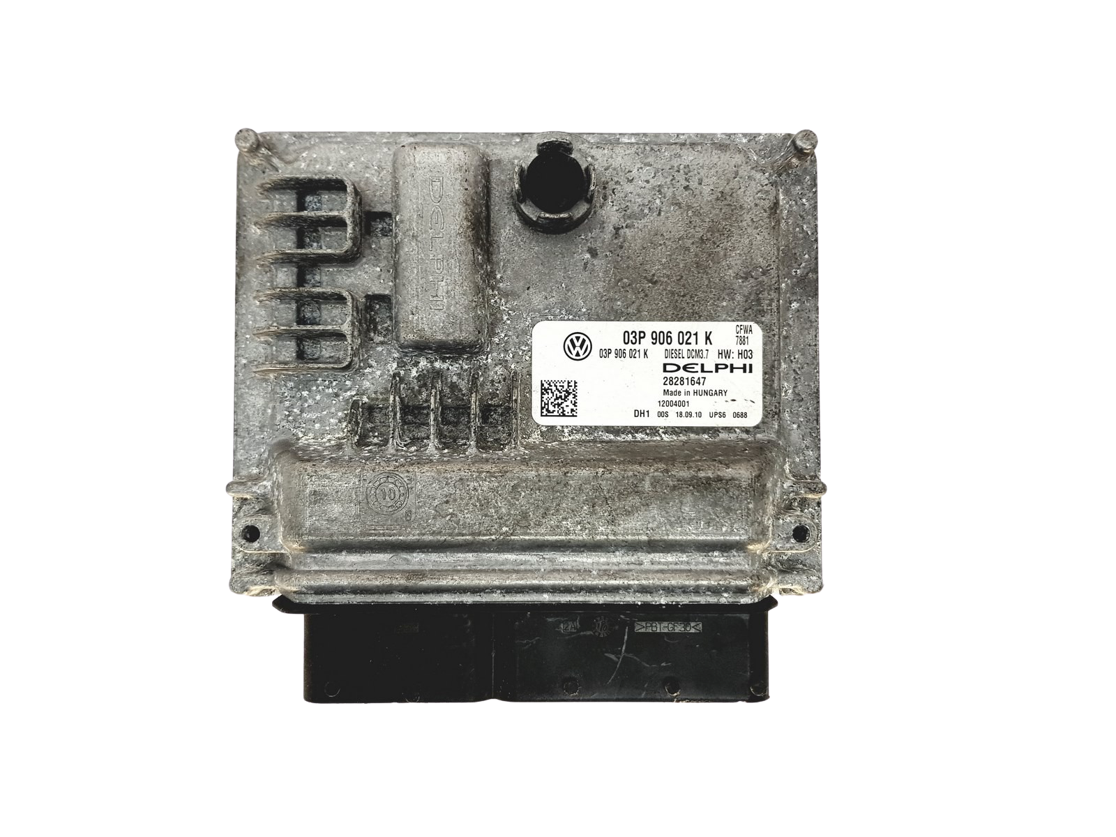 Regeleenheid 03P906021K 28281647 VW Skoda Delphi main product photo