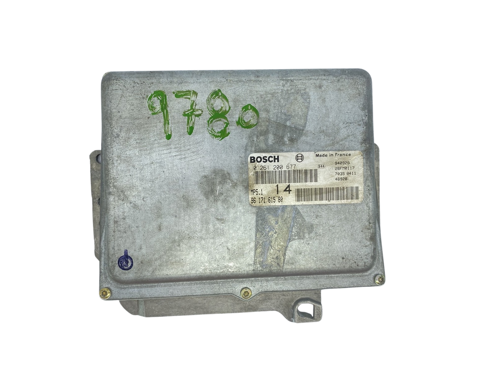 Regeleenheid 0261200677 9617161580 26FM0117 PSA Bosch 63291 main product photo