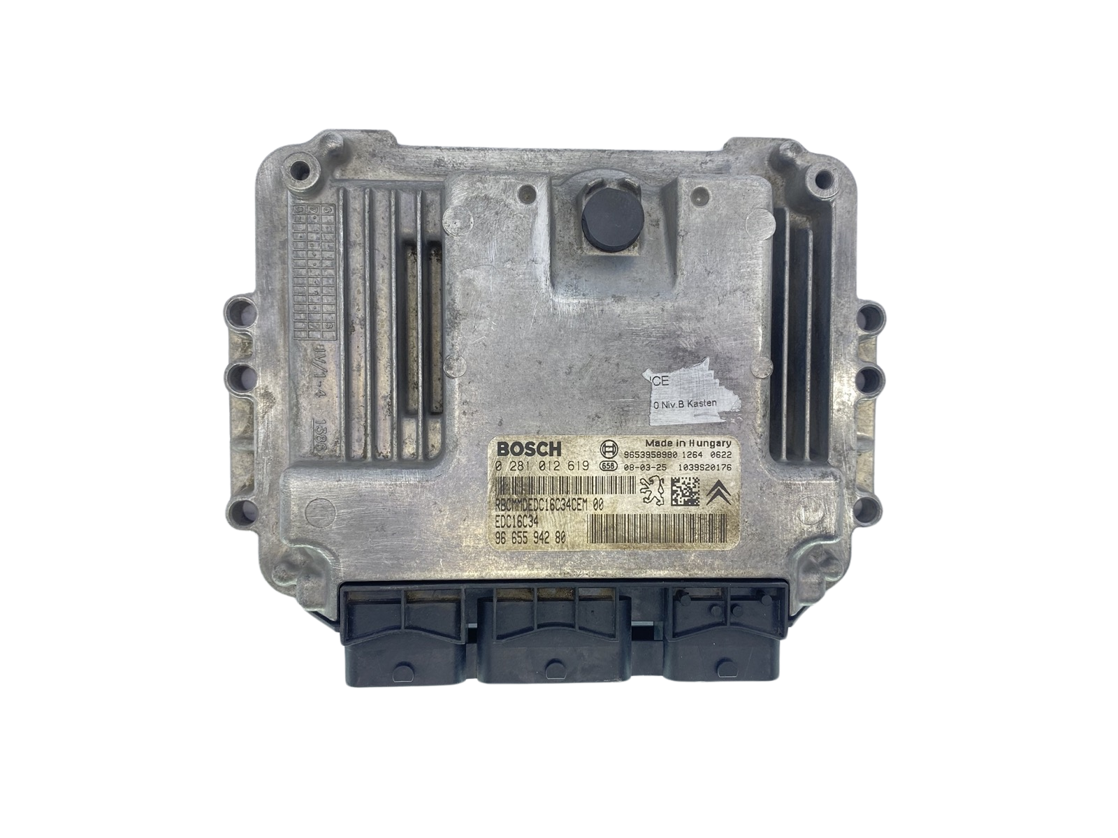 Regeleenheid 9665594280 965395880 0281012619 PSA Bosch 63165 main product photo