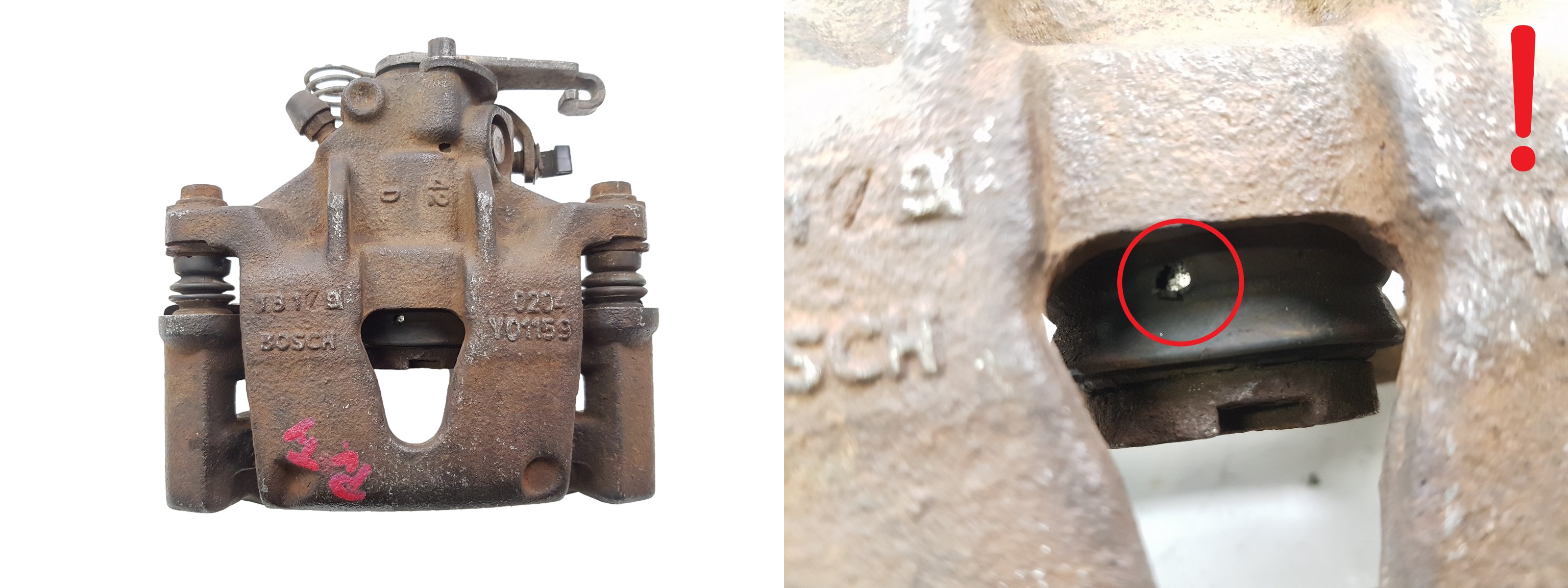 Remklauw Rechts Achter Renault Master 2 7701208037 Bosch main product photo