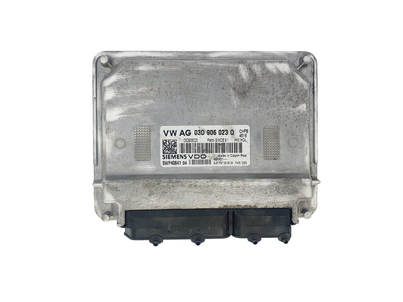 Regeleenheid 03D906023Q 5WP40841 04 Volkswagen Siemens main product photo