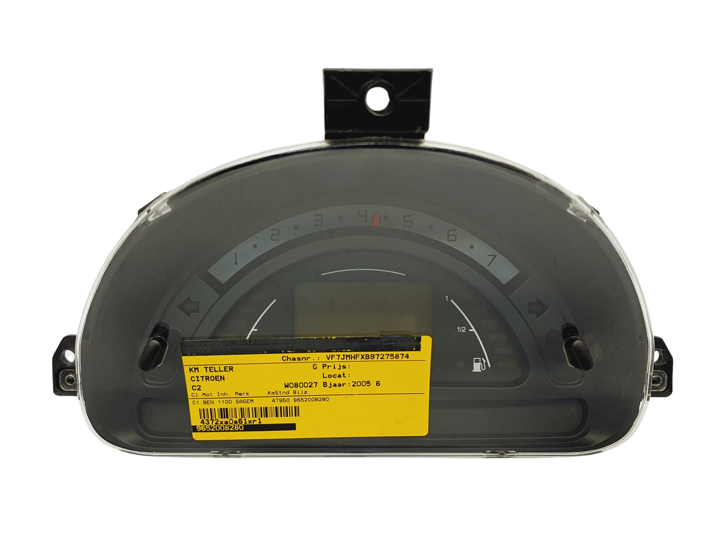 Toerenteller Citroen C2 C3 9652008280 H 01 61045 main product photo