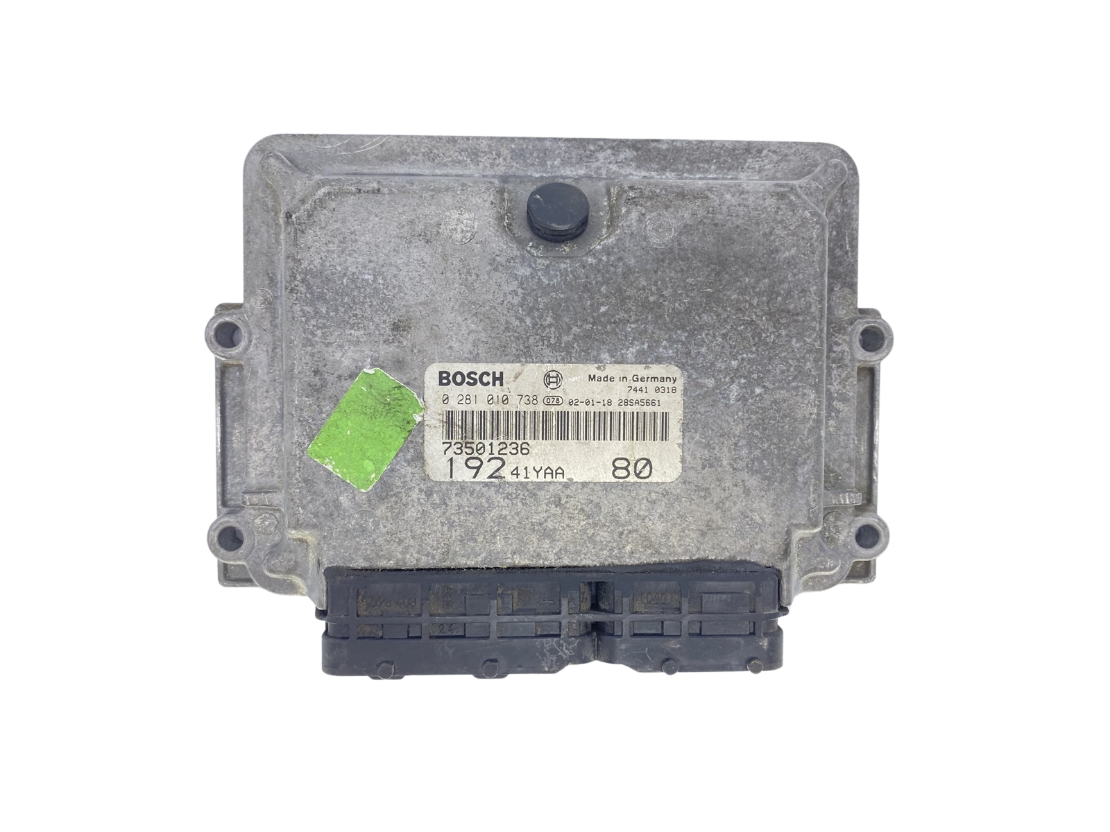 Regeleenheid 0281010738 73501236 19241YAA Fiat Bosch 57272 main product photo