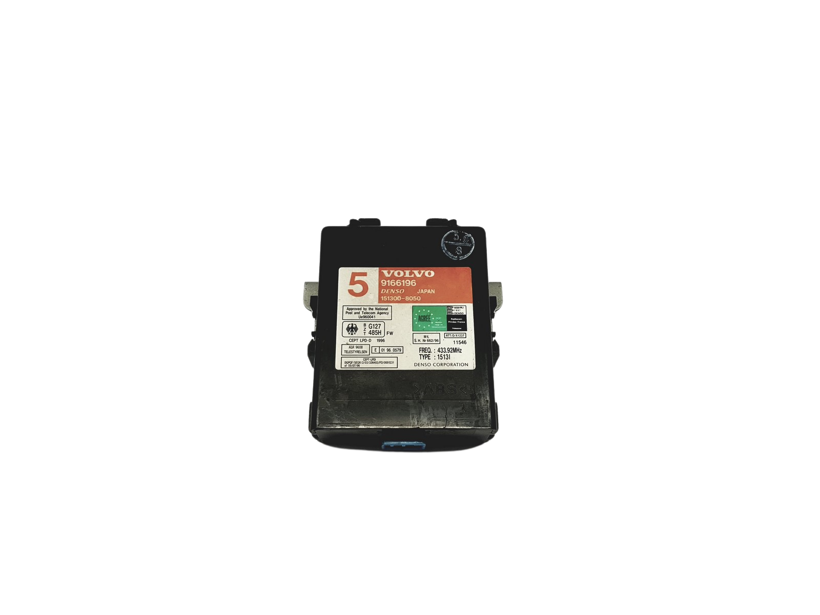Vergrendeling Controller Volvo 9166196 151300-8050 Denso 57901 main product photo