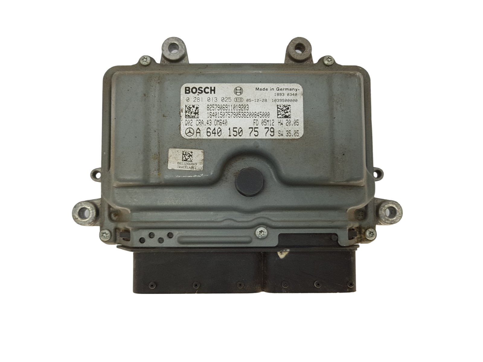 Regeleenheid 0281013025 A6401507579 Mercedes Bosch 15916 main product photo