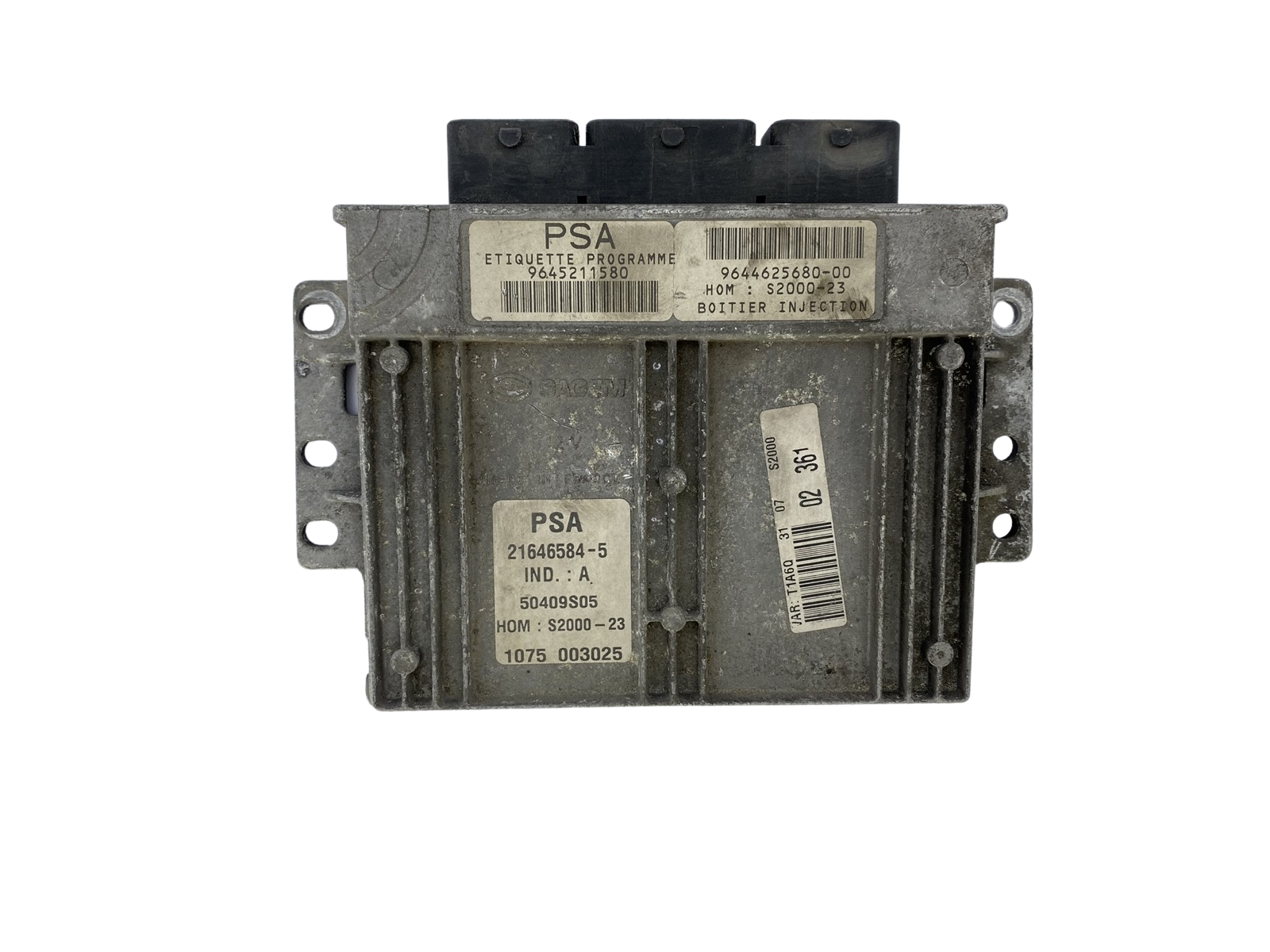 Regeleenheid 9645211580 9644625680 21646584-5 PSA Sagem 47931 main product photo