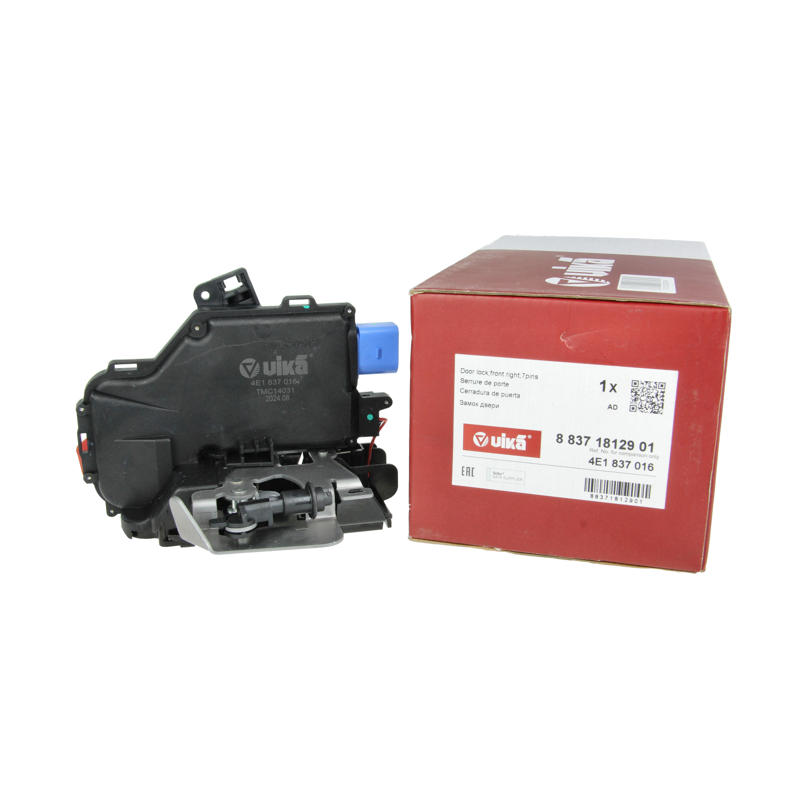 Deurslotmechanisme Voor Rechts Doe Audi 4E1837016 88371812901 Vika main product photo