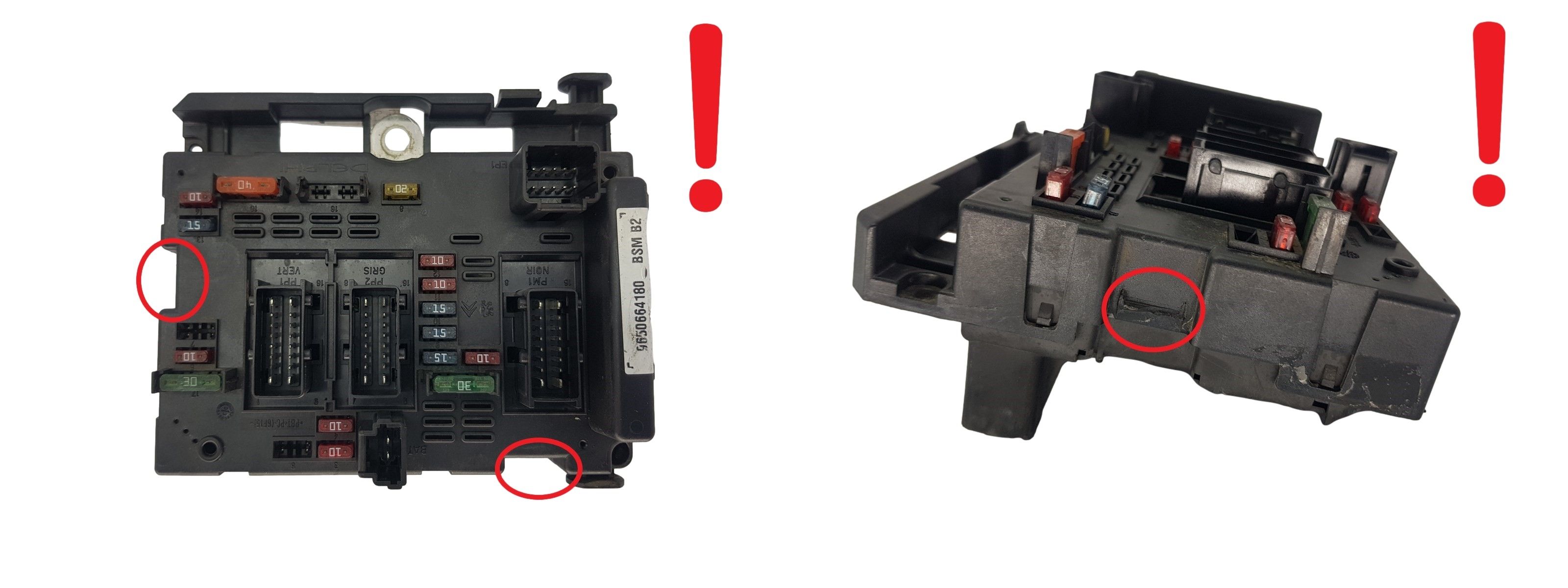 Regeleenheid BSM B2 9650664180 PSA Delphi 2061 main product photo