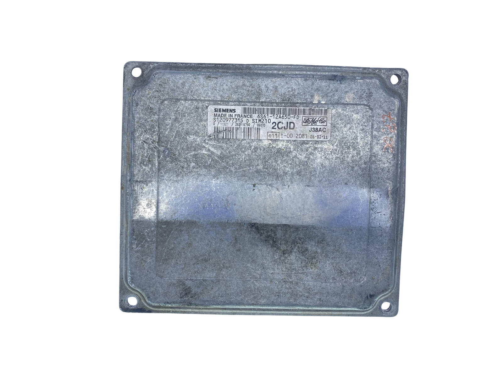 Regeleenheid Ford 6S61-12A650-FD S120977315D 2CJD Siemens 64009 main product photo