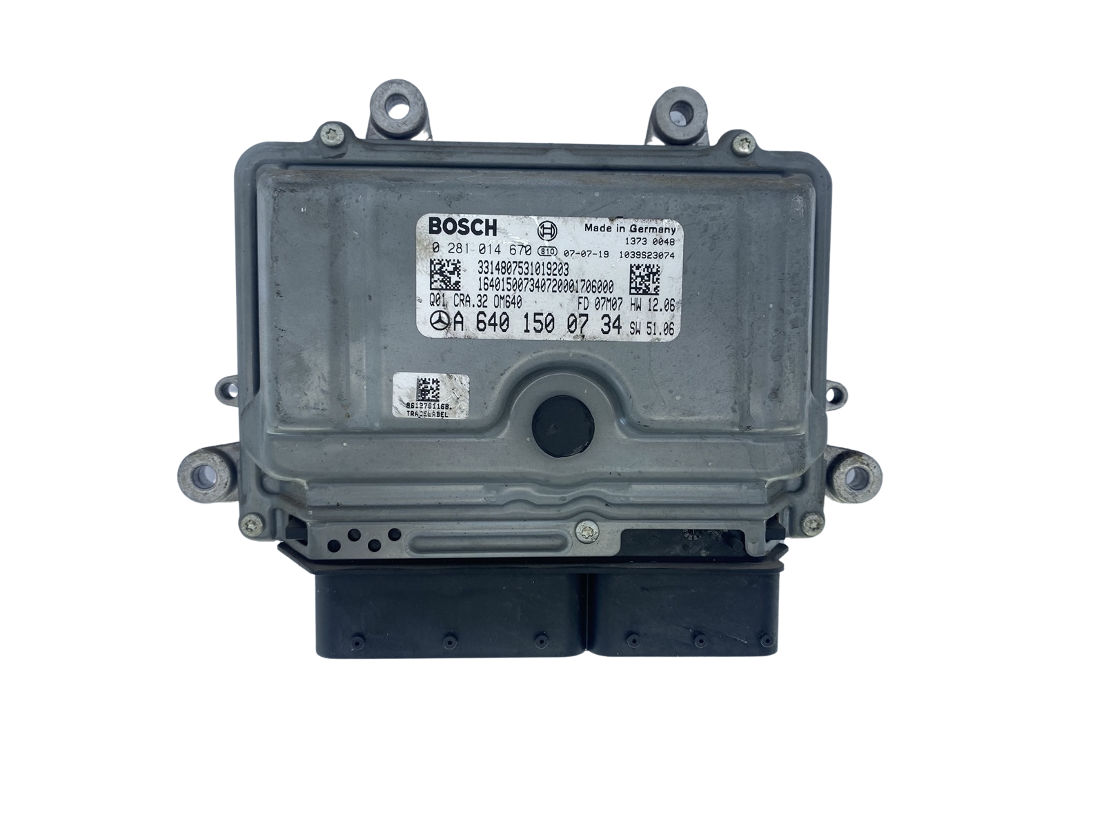 Regeleenheid A6401500734 0281014670 Mercedes Bosch 50738 main product photo