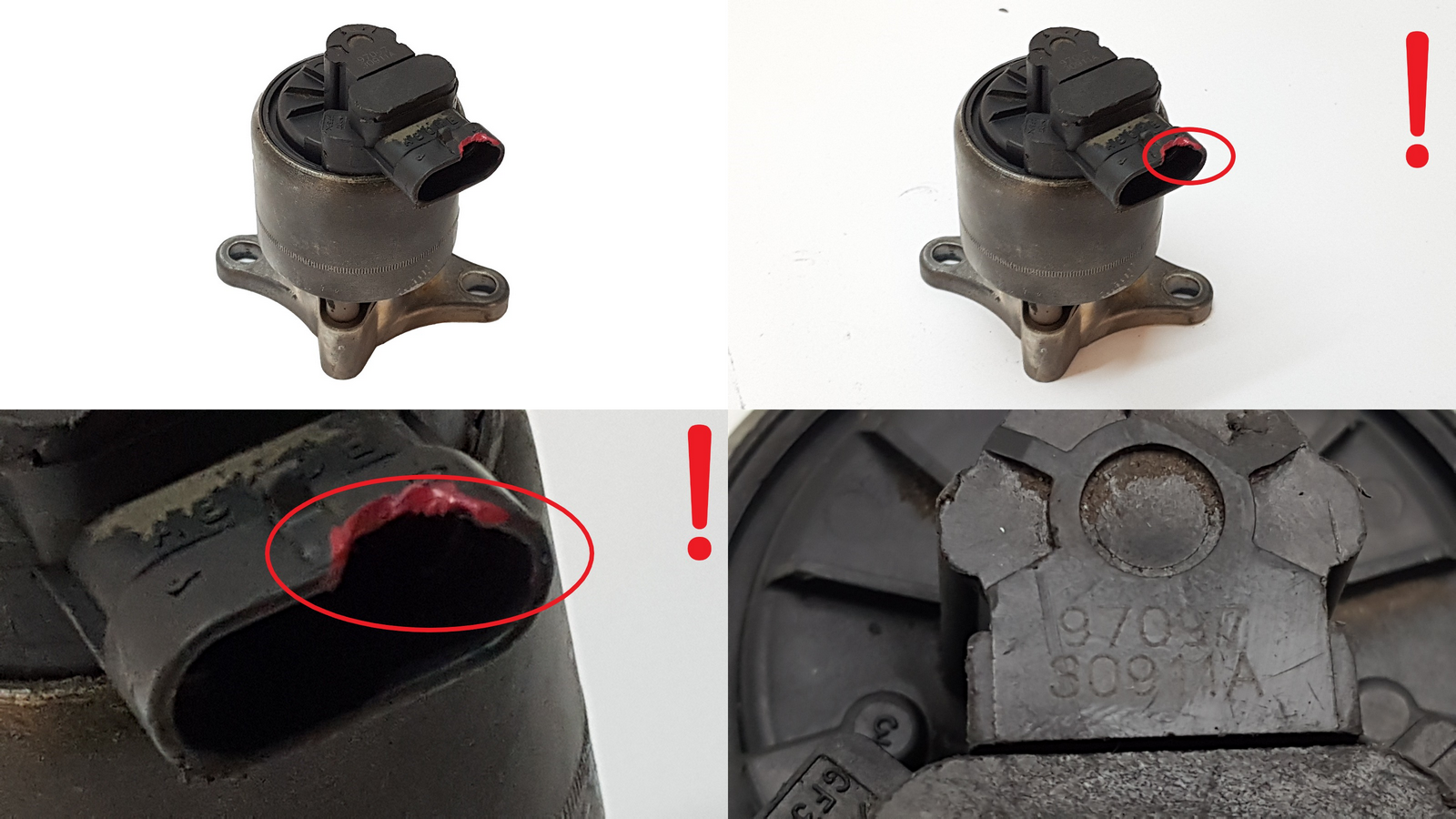 Egr Klep 97097 1628JF Citroen Peugeot 1.8 2.0 16V main product photo