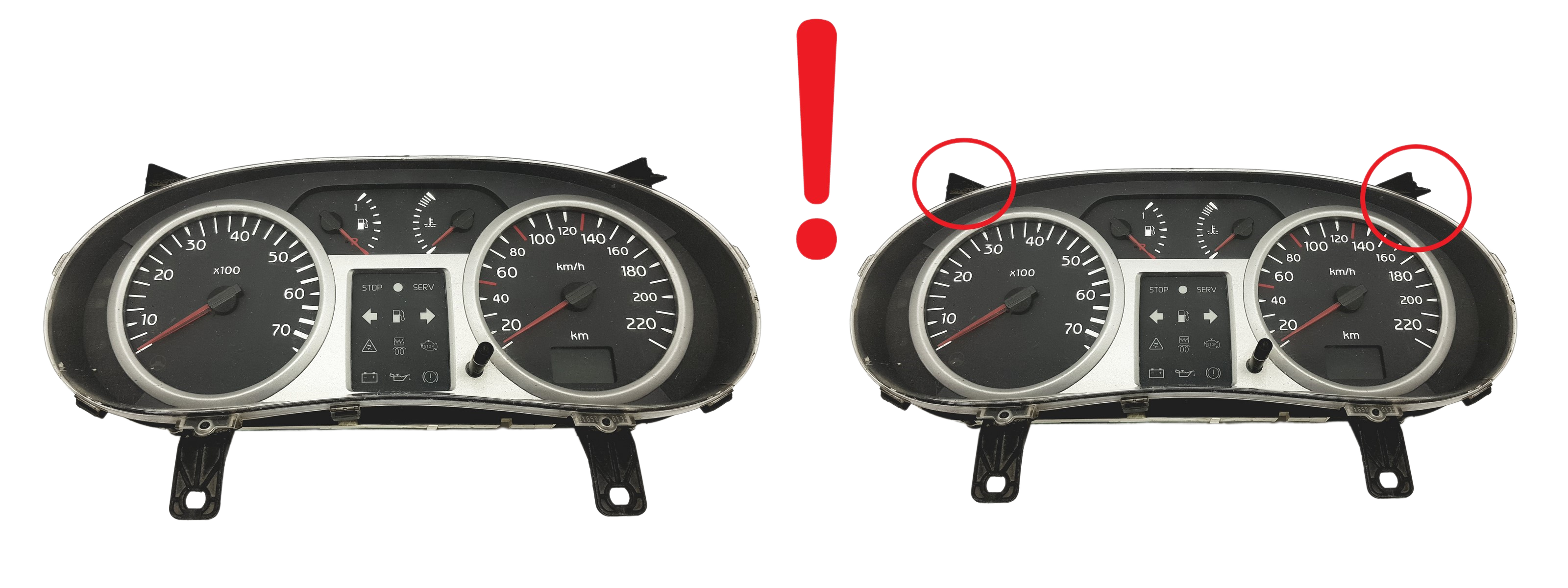 Snelheidsmeter Renault Clio 2 8200261102 59505 main product photo