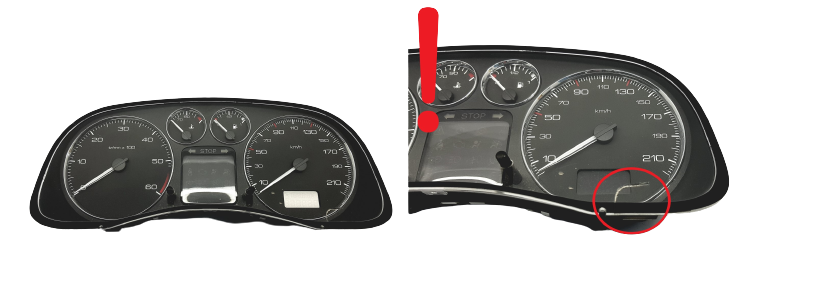 Snelheidsmeter Peugeot 307 9654485280 A01 52841 main product photo
