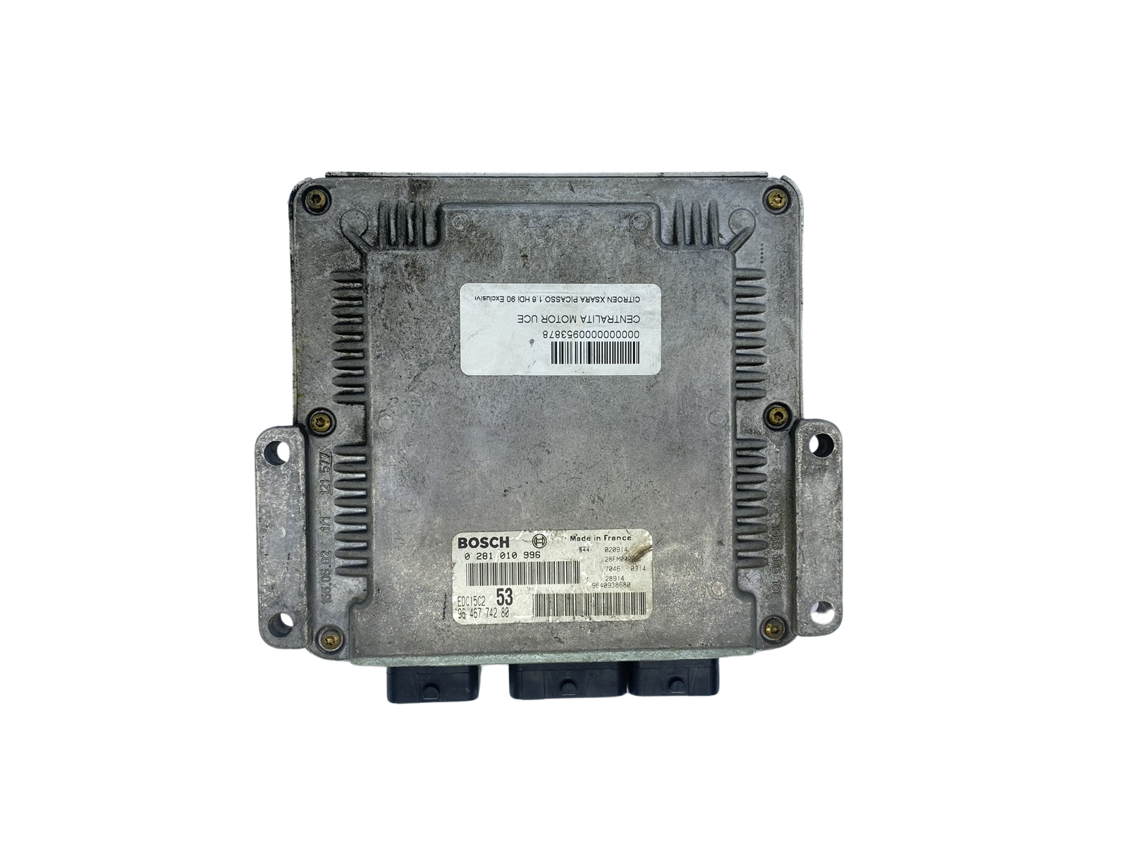 Regeleenheid 9646774280 0281010996 28FM0000 PSA Bosch 62767 main product photo