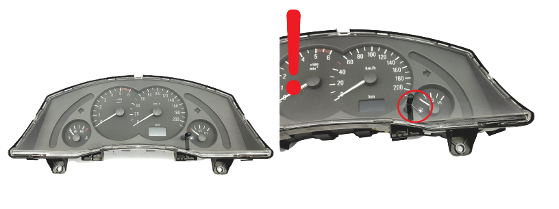 Snelheidsmeter Opel 13173375XJ Meriva A 48475 main product photo