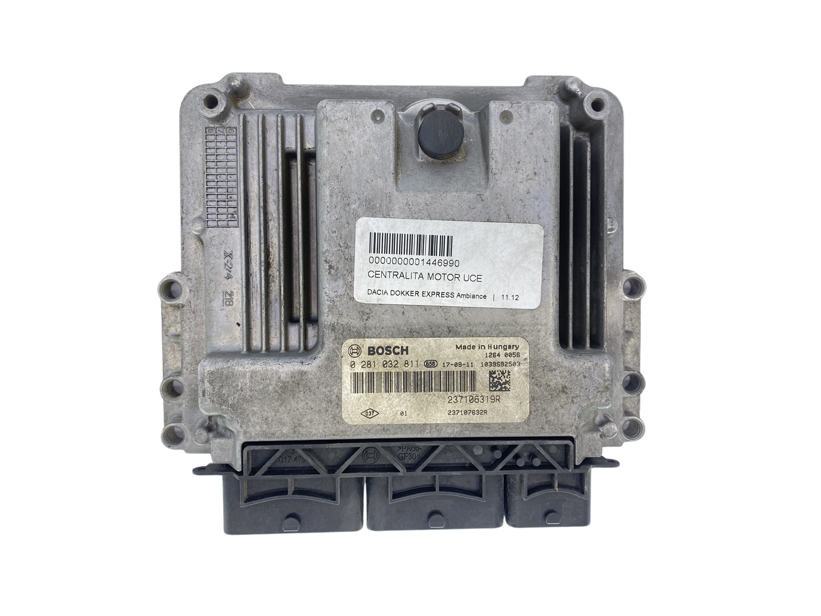 Regeleenheid Dacia 237107632R 237106319R 0281032811 Bosch 63560 main product photo