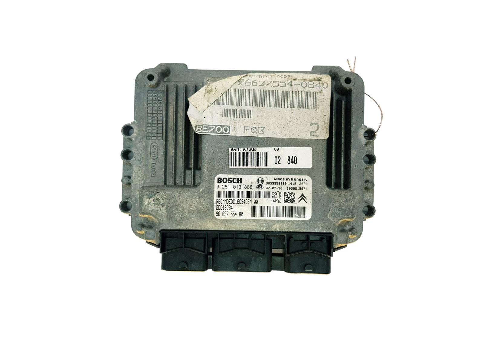 Regeleenheid 0281013868 9663755480 9653958980 PSA Bosch 32136 main product photo