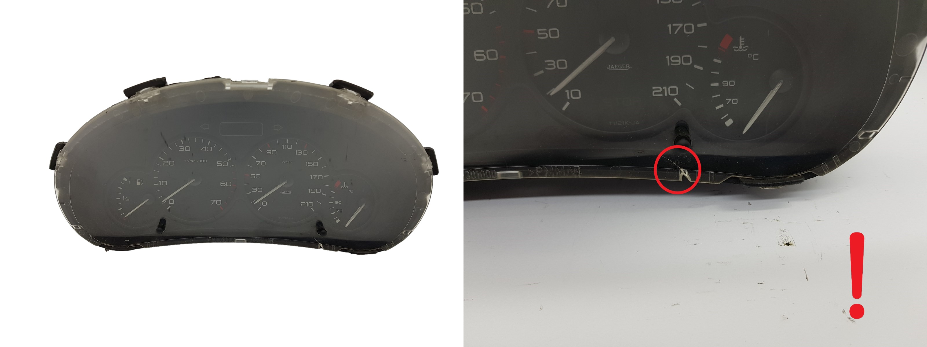 Snelheidsmeter Partner 1 Berlingo 1 9662745180 PSA 3082 main product photo