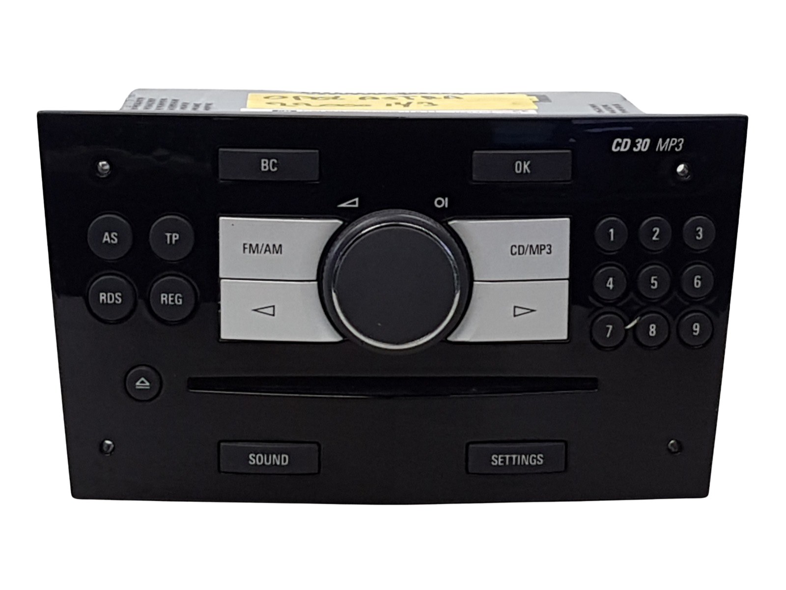 Radio CD-speler 30 MP3 Opel 13255555 AW 497316088 UCH Delphi main product photo