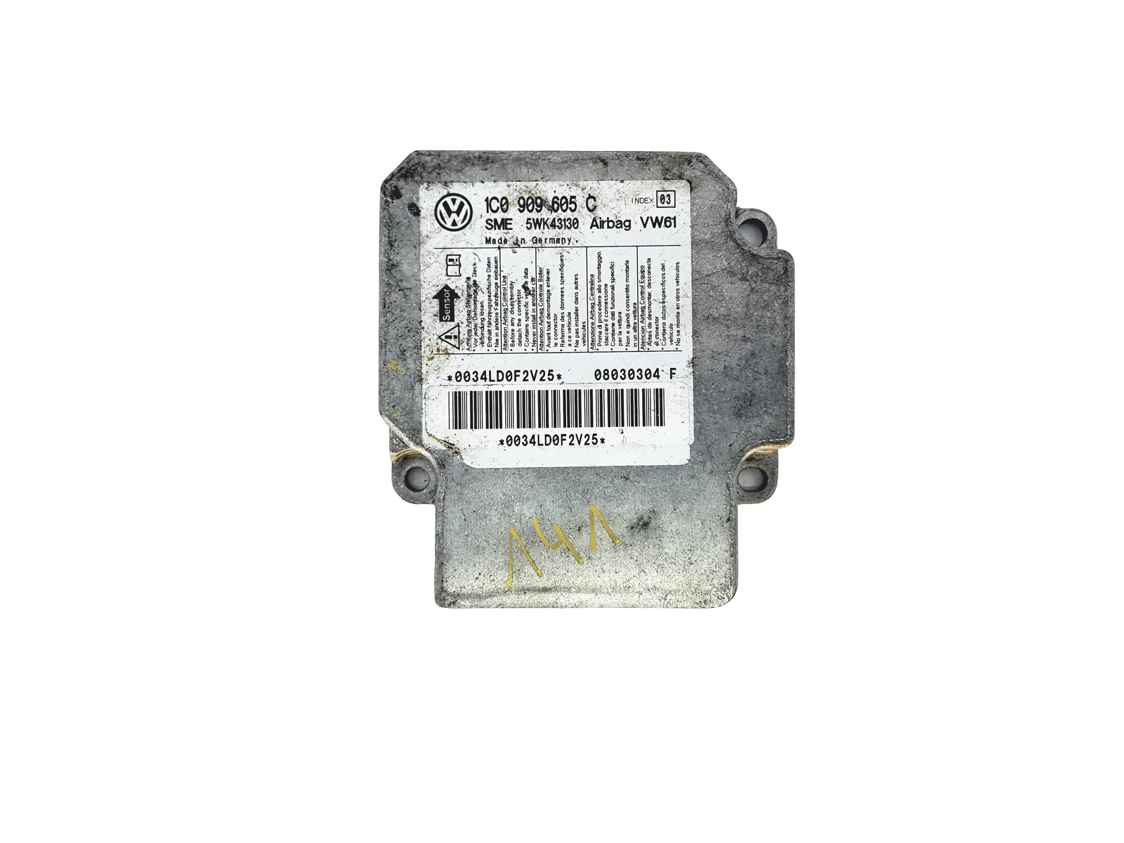 Controle-eenheid module 1C0909605C 5WK43130 VW Siemens 22981 main product photo