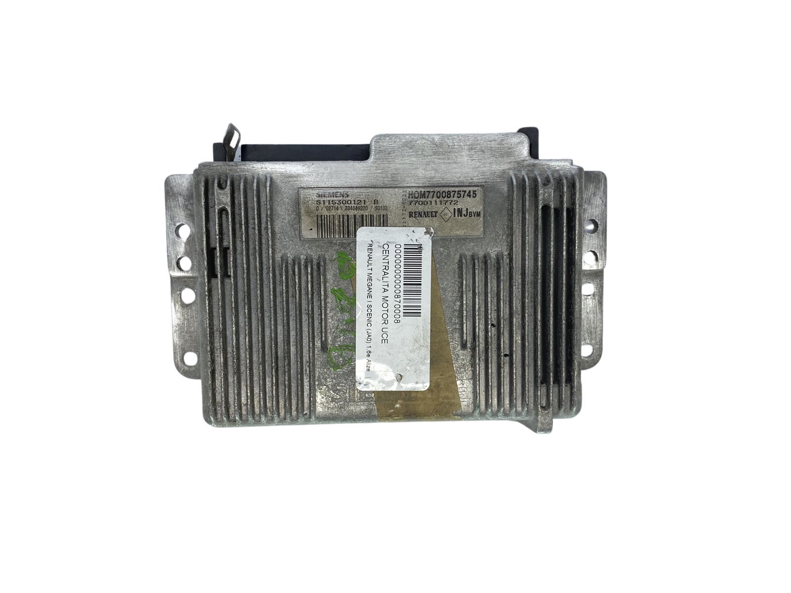 Regeleenheid S115300121B 7700875745 7700111772 Renault Siemens 62457 main product photo