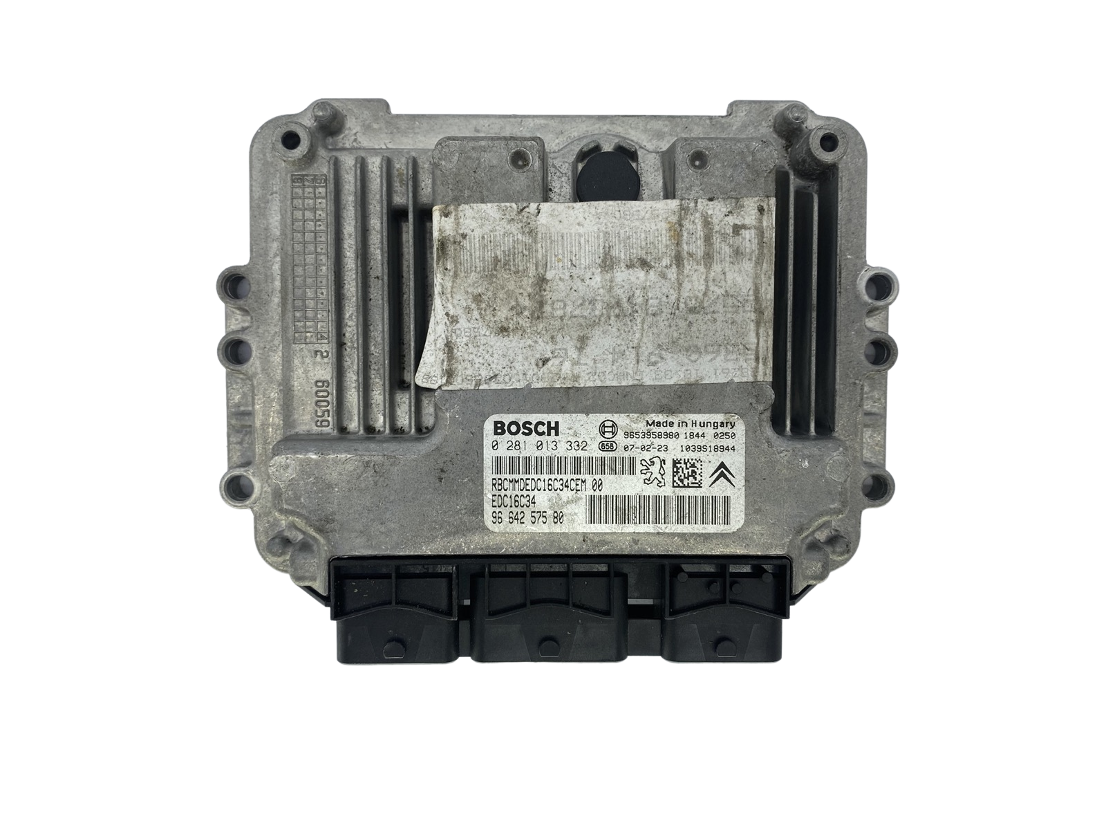 Regeleenheid 0281013332 9664257580 9653958980 EDC16C34 PSA Bosch 47841 main product photo