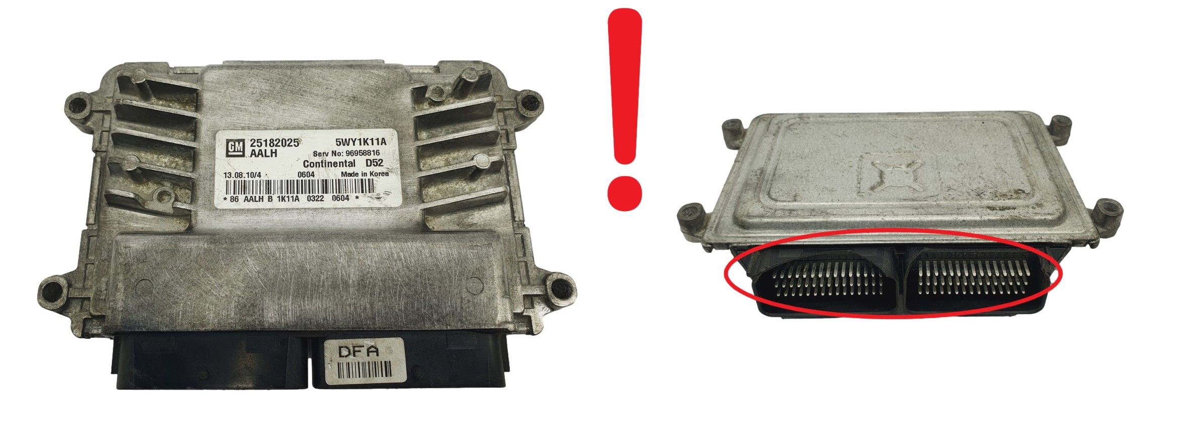 Regeleenheid Chevrolet 25182025 5WY1K11A Continental 68463 main product photo