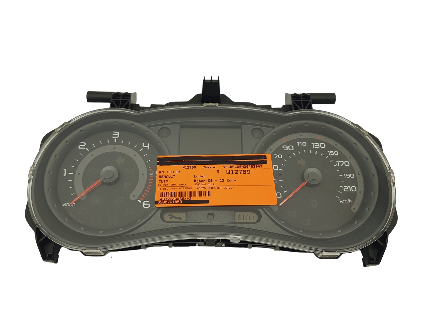 Toerenteller Renault Clio 3 8200761859 M 60941 main product photo