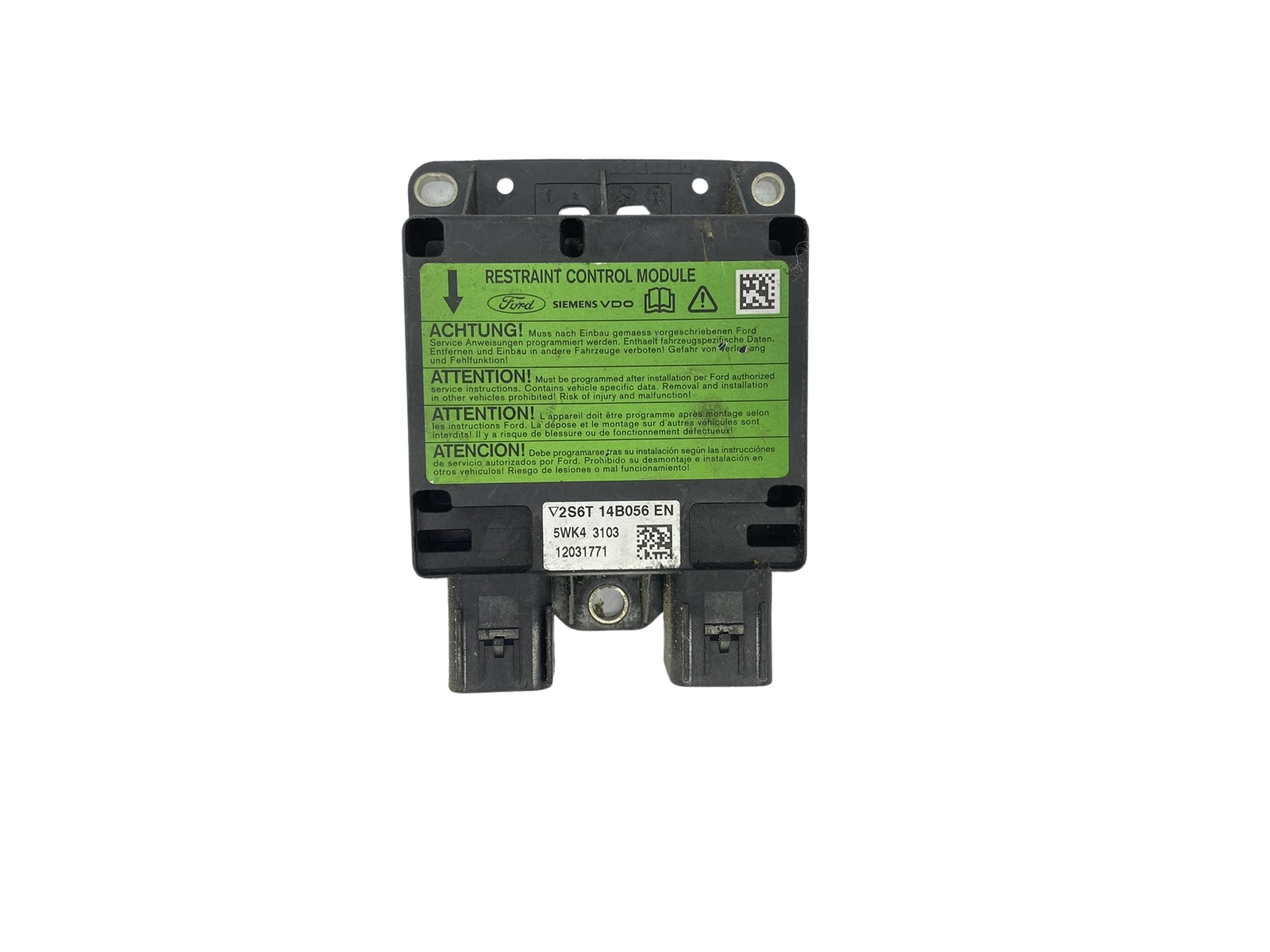 Controle-eenheid module 2S6T14B056EN 5WK43103 Ford Siemens 58309 main product photo