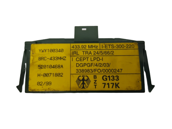 Regeleenheid Land Rover YWY100340 52010468A 20546 main product photo
