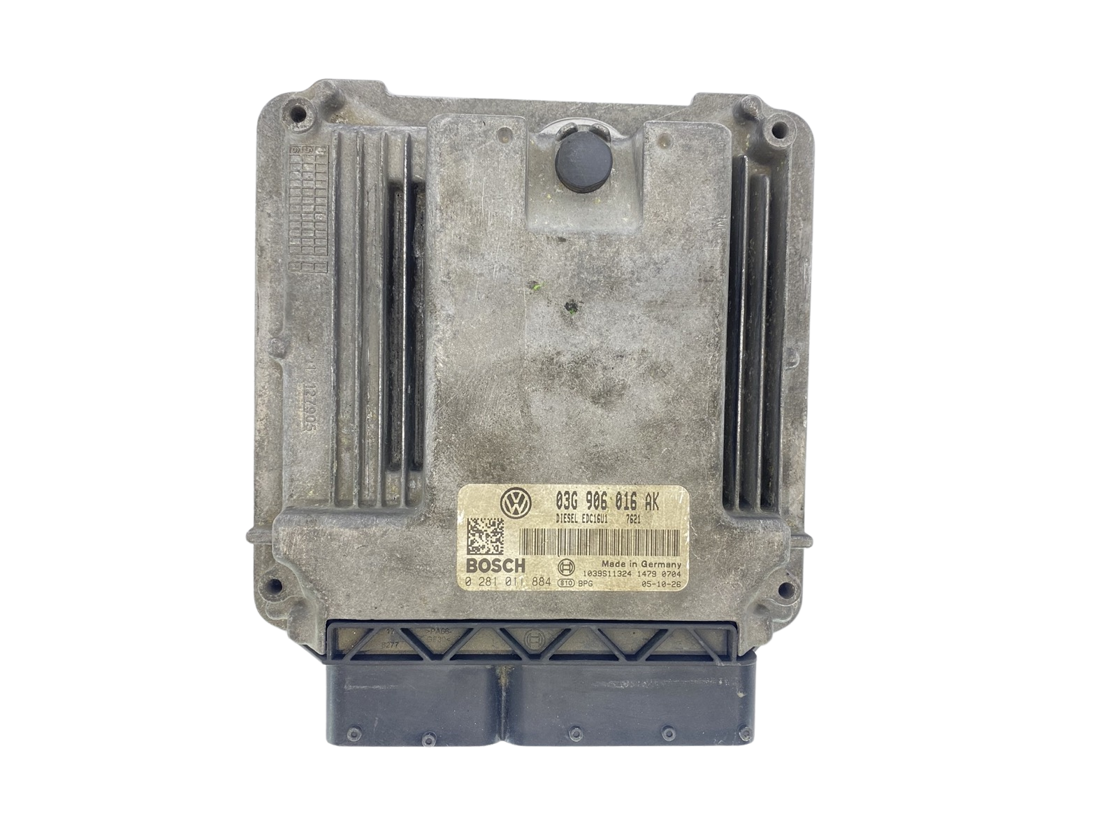 Regeleenheid 03G906016AK 0281011884 VW Seat Skoda Audi Bosch 63691 main product photo