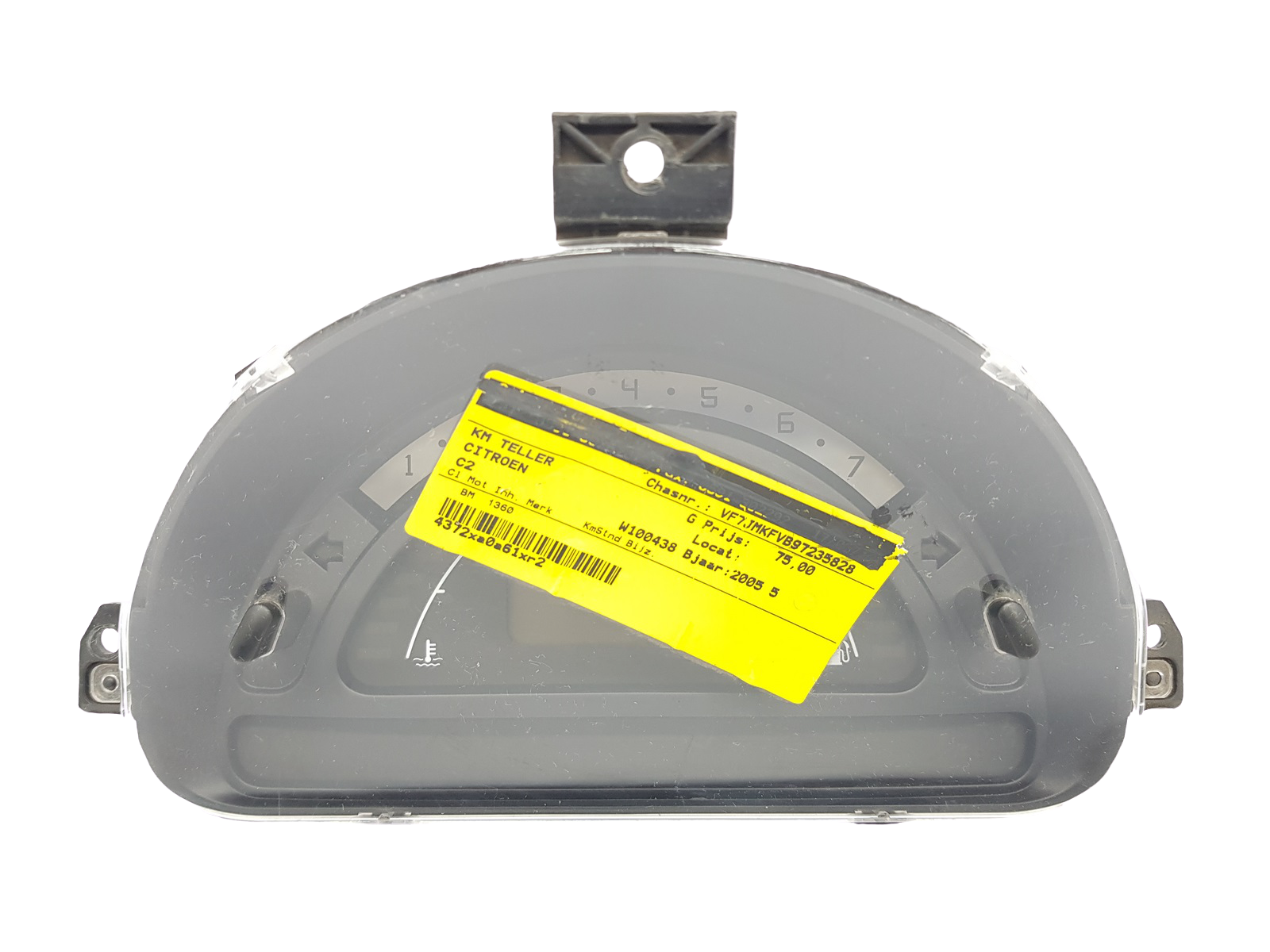 Toerenteller Citroen C2 C3 9652008280 H 01 25833 main product photo