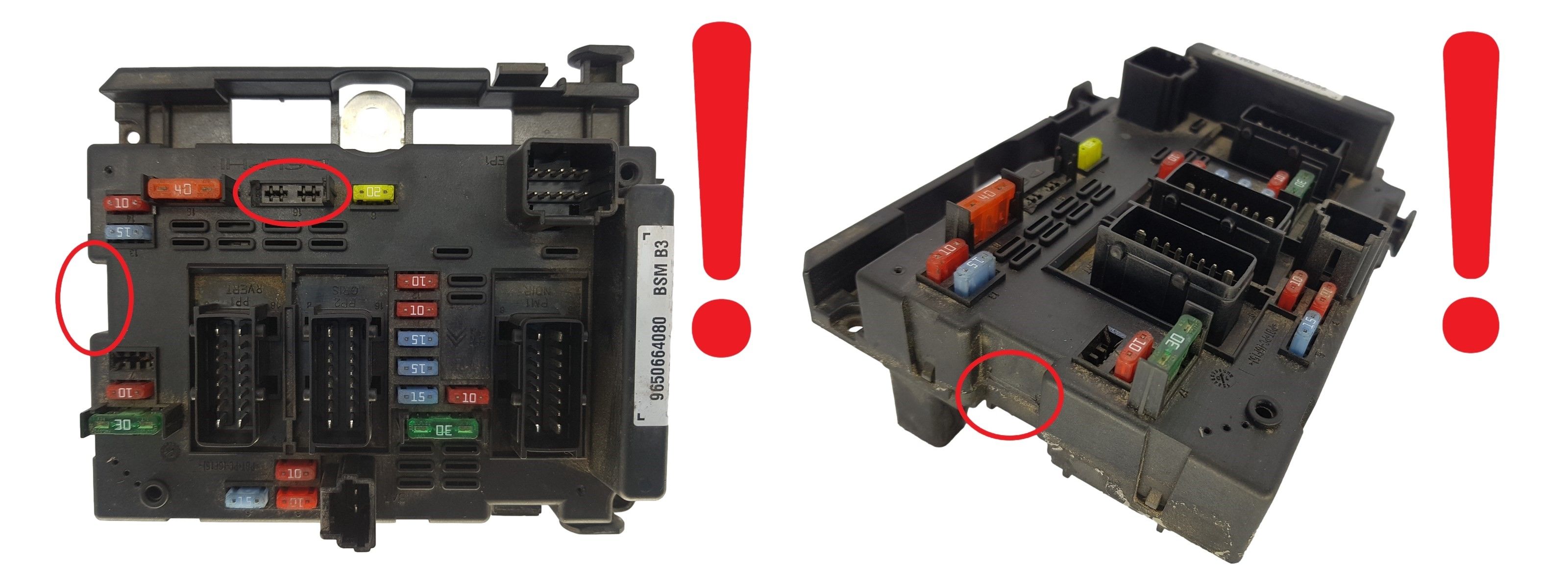 Regeleenheid BSM B3 9650664080 PSA Delphi 1329 main product photo