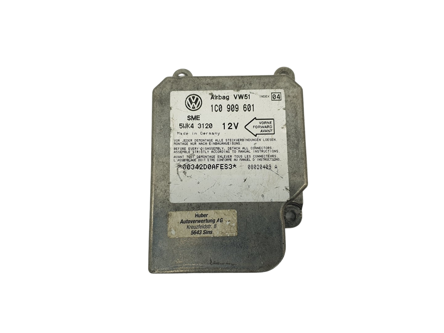 Controle-eenheid module 1C0909601 5WK43120 VW Siemens 68901 main product photo